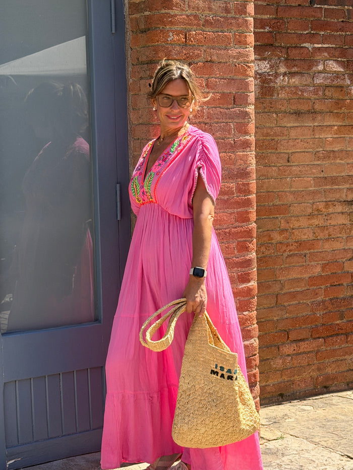 Vestido "pink ladies", rosa — vista detalle