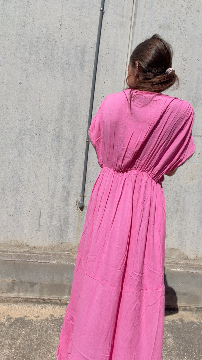 Vestido “pink ladies”