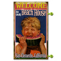 Watermelon Boy Custom Sign