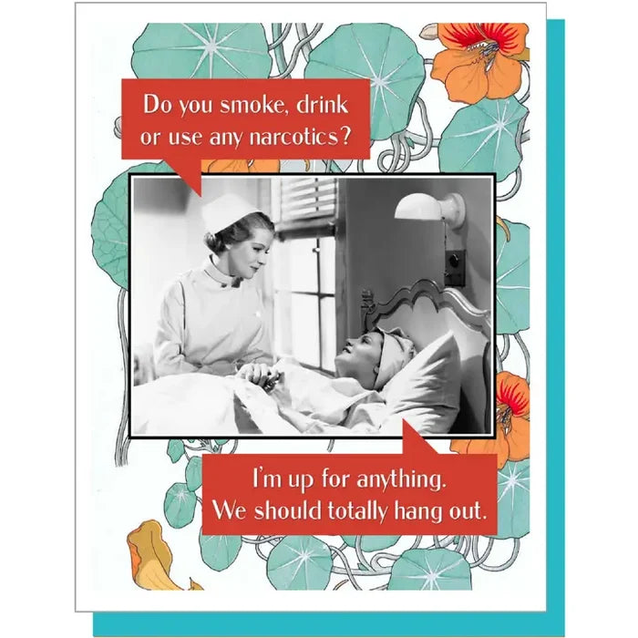 We Should Hang Out Card