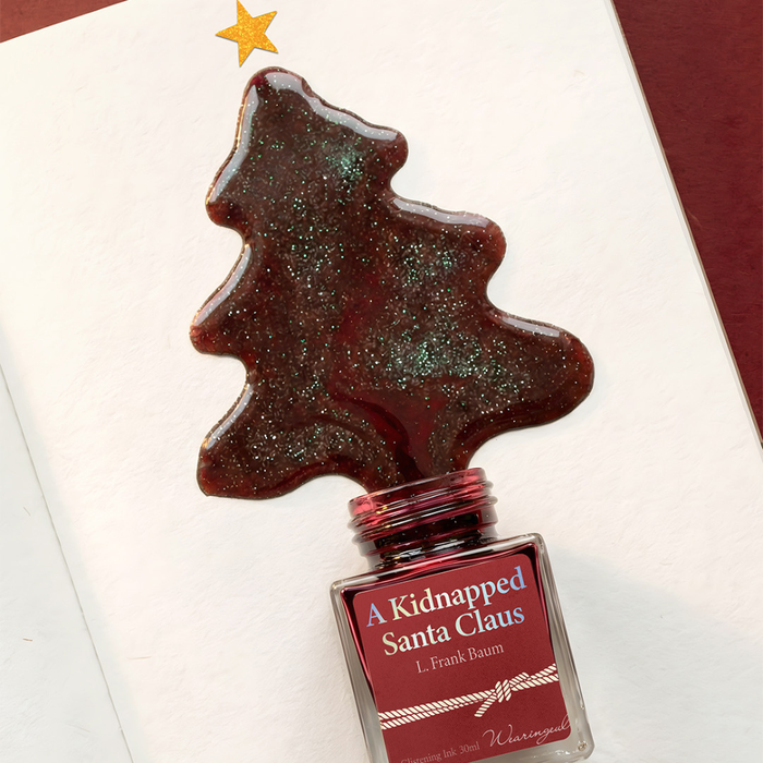 Wearingeul Christmas Season Edition Ink — A Kidnapped Santa Claus 30ml, shown from the front.