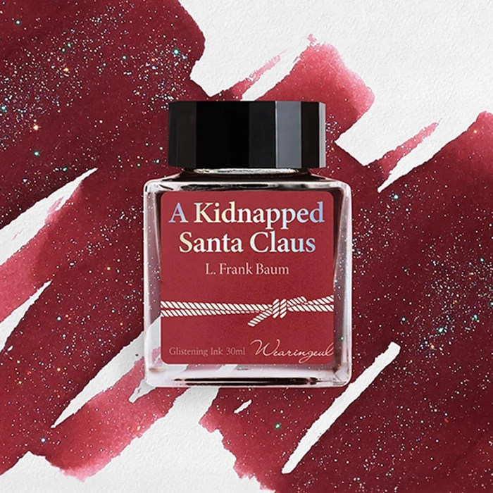 Wearingeul Christmas Season Edition Ink — A Kidnapped Santa Claus 30ml, shown from another angle.