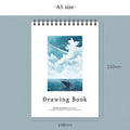 A5 - Front cover of Wearingeul Impression Drawing Book with minimalist design.