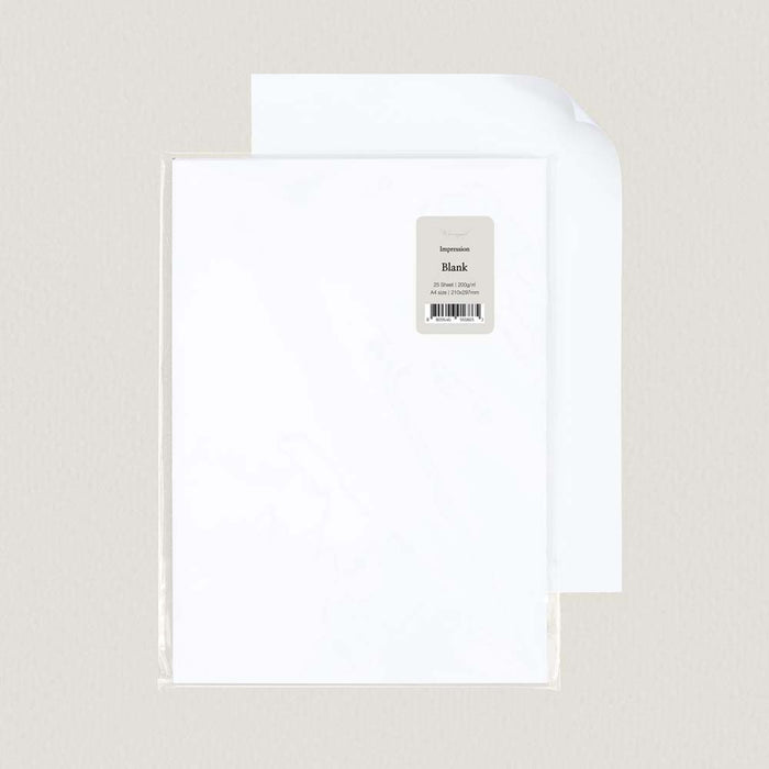 A4 - Wearingeul Impression Paper loose sheets shown from the front.