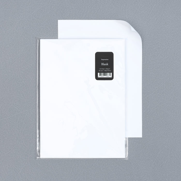 A5 - Wearingeul Impression Paper loose sheets displayed on grey background.