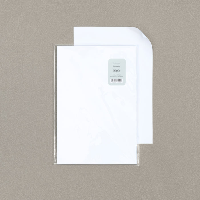 Post Card - Wearingeul Impression Paper Blank loose sheets packaging.