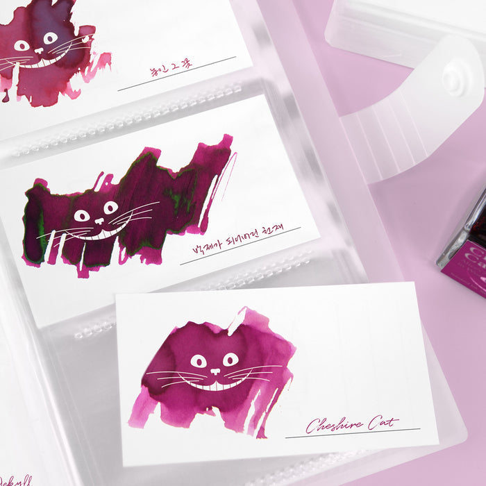 Wearingeul Ink Colour Swatch Card - 50 Cards, detail view of the design.