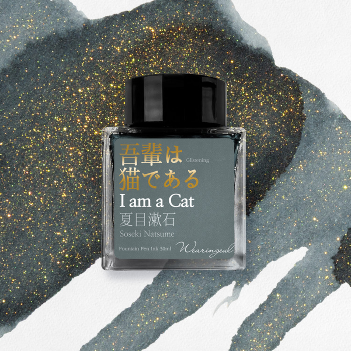 Wearingeul Natsume Soseki Literature Fountain Pen Ink 30ml, shown in full.