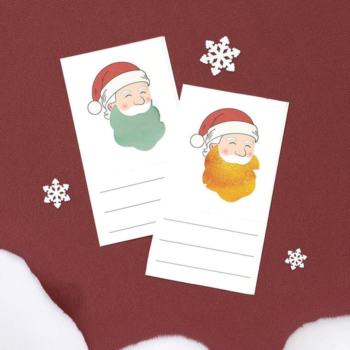 earingeul Santa Claus Sticker and Swatch Special Edition sheets featuring festive Santa illustrations.