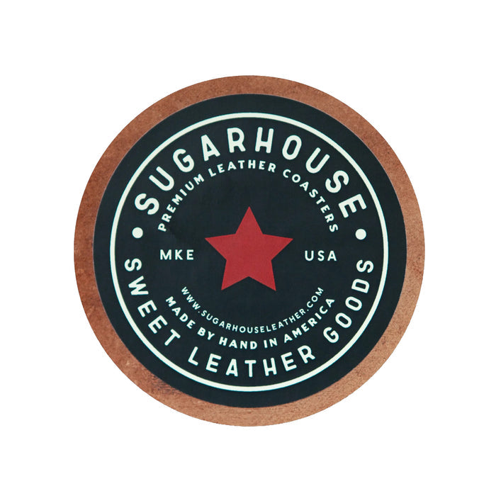 West Coaster Leather Coaster