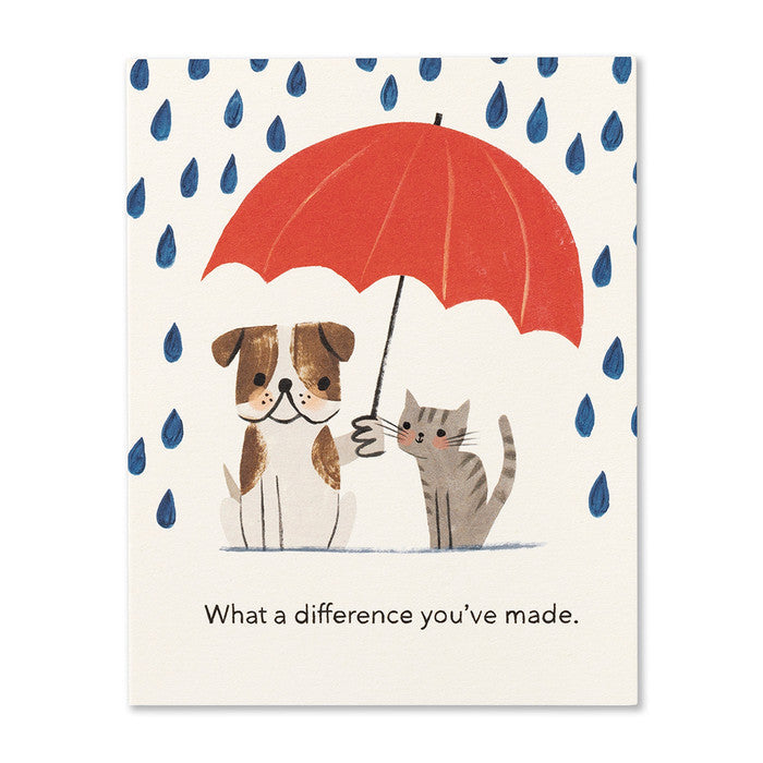 What a Difference Card