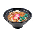 Single World Craft miniature food sample magnet shaped like a Japanese noodle bowl, viewed from above.