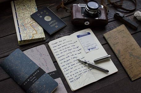 Yamamoto Paper RO-BIKI NOTE Star Map Plain Notebook - The Journal Shop