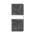 Yamamoto Paper Texture Series RO-BIKI Notebook – Gin-nezu, shown from the front.