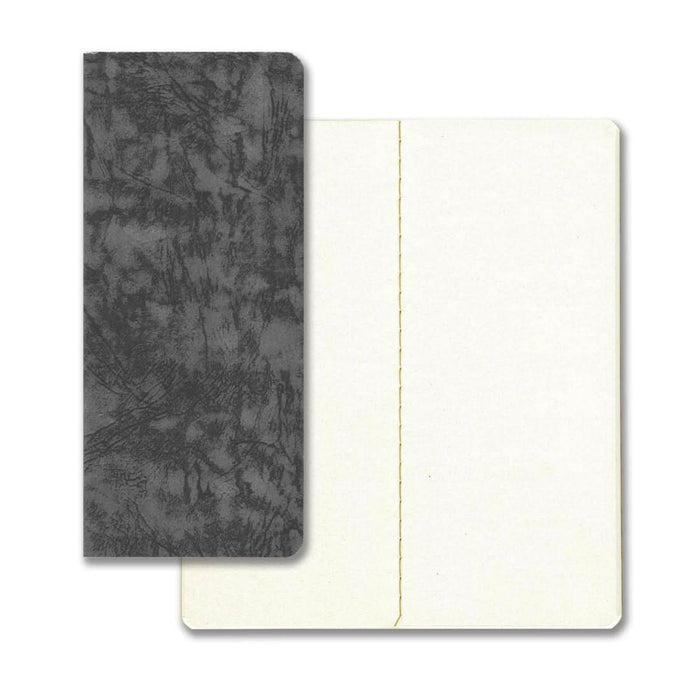 Yamamoto Paper Texture Series RO-BIKI Notebook – Gin-nezu, shown from another angle.
