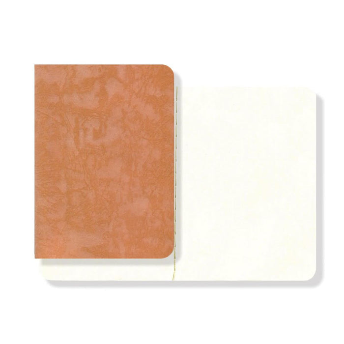 Yamamoto Paper Texture Series RO-BIKI Notebook, Japanese Pocket Size– Hanezu, shown from another angle.