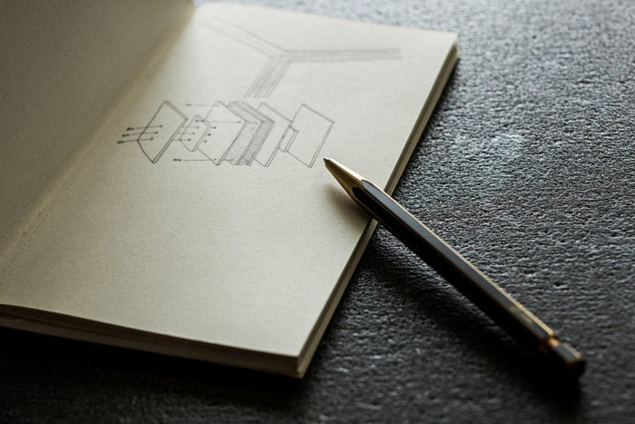 ystudio Ballpoint Pen - Black - The Journal Shop