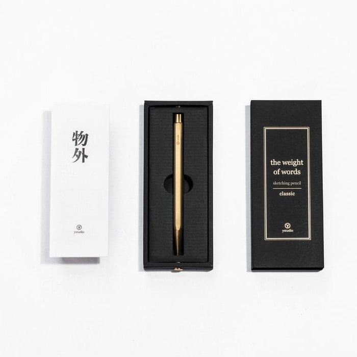 ystudio Brass Sketching Pencil - The Journal Shop